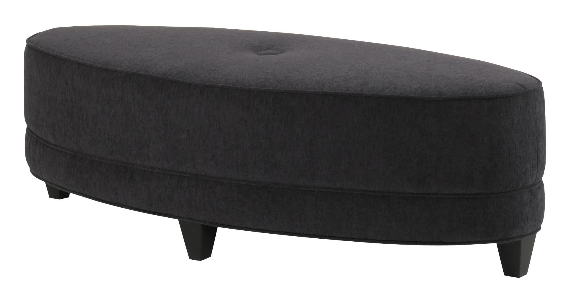 Oval ottoman outlet
